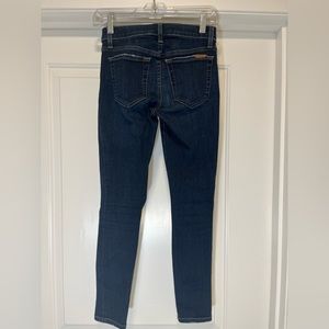 Joe’s Jean Women’s Dark Wash Crop Stretch Denim Jeans size 24